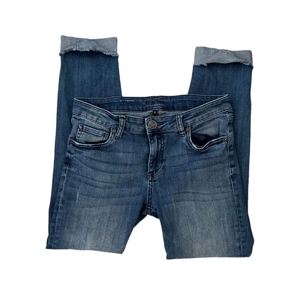 Kut From The Kloth Size 6 Ankle Skinny Jeans Blue